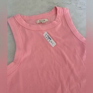 Madewell Pink Medium NWT tank top ladies women’s
